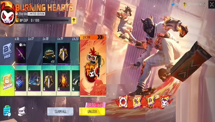 Free Fire Booyah Pass Season 32 Name Change Full Guide