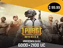 PUBG 8100 UC VOUCHER